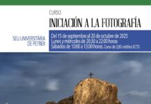 La SEU y el Grup Fotogràfic de Petrer organizan un curso de fotografía