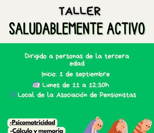Salinas celebrará un Taller sobre Salud