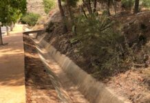 Aspe limpia los cauces para prevenir los riesgos por lluvias