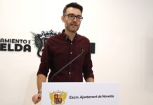 El alcalde de Novelda, Fran Martínez, reestructura el grupo de gobierno