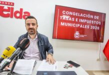 Elda volverá a congelar los impuestos y las tasas municipales en 2026