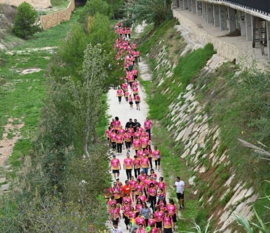 Aspe celebró la marcha solidaria de MACMA