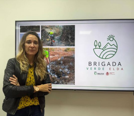 El Ayuntamiento de Elda y EMUDESA ponen en marcha la Brigada Verde