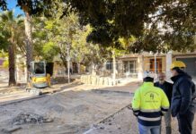 Petrer inicia las obras en la plaza Joan Fuster