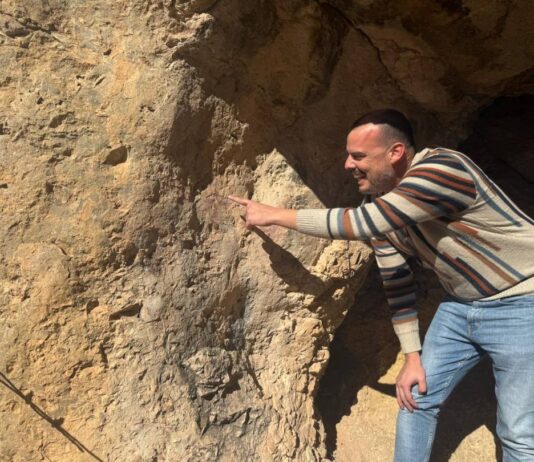 Elda inicia las obras de conservación del abrigo con arte rupestre de Camara