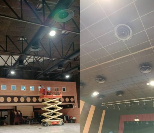 La Romana repara el techo de la Casa de Cultura