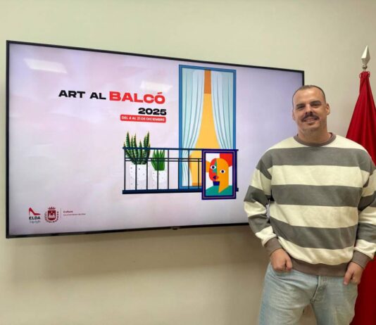 Elda inaugura hoy la II edición de “Art al balcó”