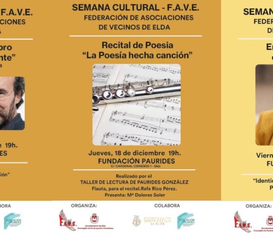 La FAVE de Elda celebra su II Semana Ciudadana y Cultural 2025