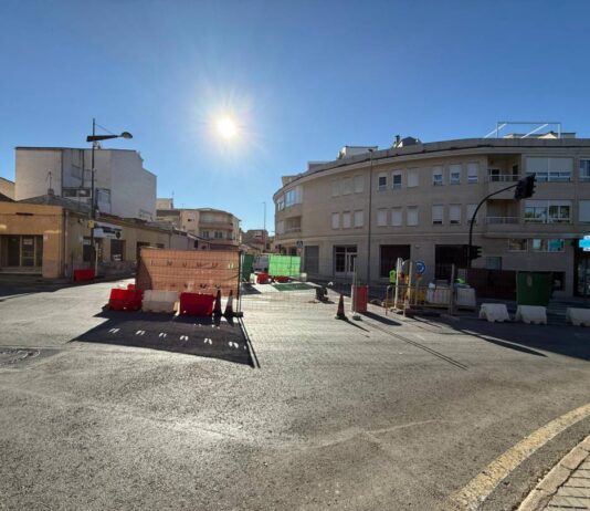 Petrer inicia las obras de una nueva rotonda