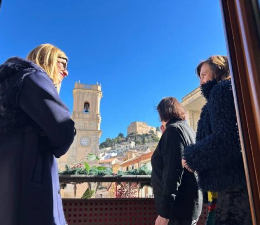 La secretaria autonómica de Cultura visito el Castillo de Petrer