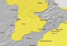 Villena en guardia ante la borrasca Francis