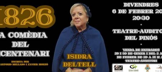 El Pinós estrenará la Comedia del Bicentenario en el Teatro-Auditorio