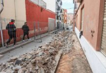 Elda inicia las obras de remodelación de la calle Purísima
