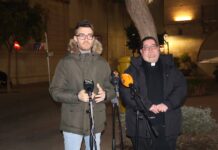 Novelda traslada a su Santa por las obras las obras de emergencia en el Santuario