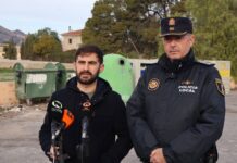 Novelda refuerza la vigilancia para combatir los vertidos incontrolados