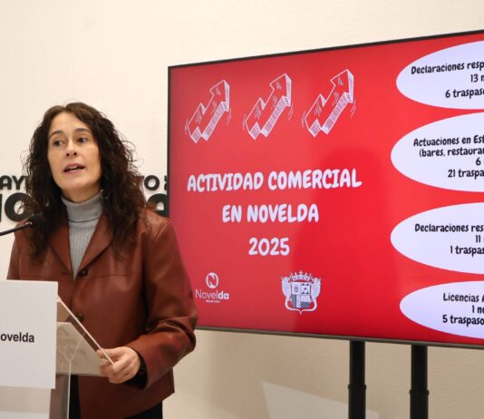Novelda tramita 67 expedientes de actividades económicas en 2025