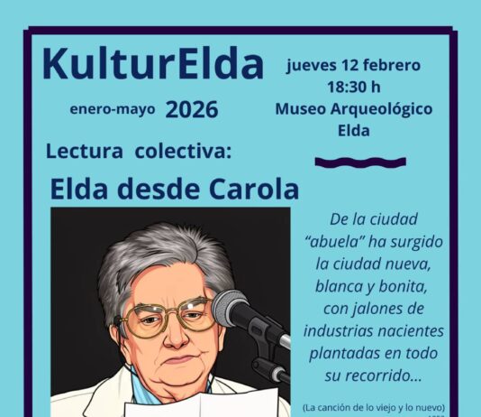 Elda celebra un encuentro literario con Carola Gonzálvez