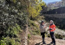 Petrer inicia los trabajos de limpieza y mantenimiento en la Rambla de Puça