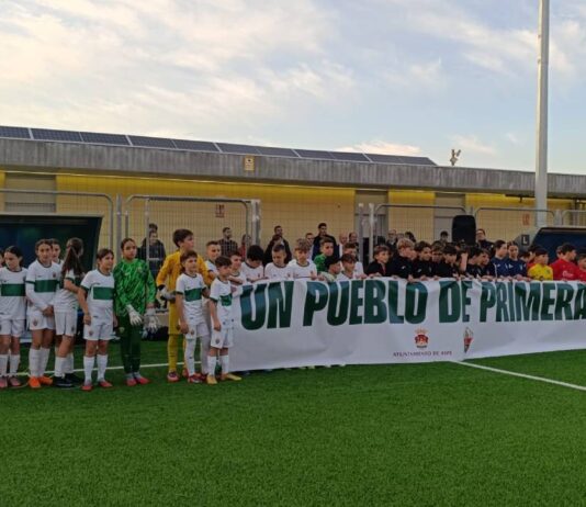 Aspe inauguró las mejoras en el campo de fútbol de La Nía