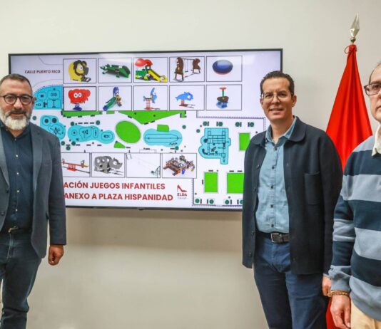 Elda renovará los juegos infantiles de la Plaza de la Hispanidad