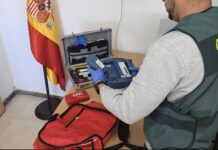 Detenido en Novelda tras sustraer un desfibrilador de unas instalaciones deportivas municipales