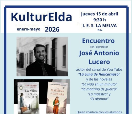 El IES La Melva celebra un encuentro con José Antonio Lucero