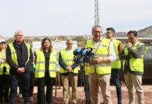 Diputación respalda las obras del postrasvase Júcar-Vinalopó en el Medio Vinalopó con una inversión de 30 millones