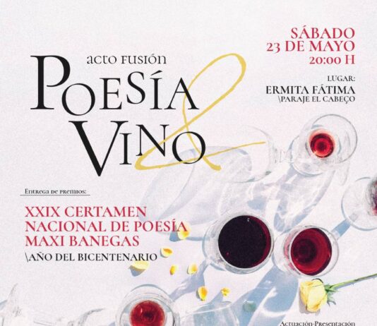El Pinós da a conocer a los premiados en el XXIX Certamen de Poesía “Maxi Banegas”