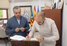 Aspe renueva el convenio con la Semana Santa