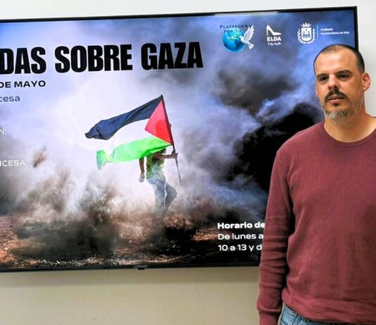 Salones Princesa de Elda acoge una exposición sobre Gaza