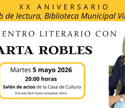 La periodista y escritora Marta Robles visitará Villena