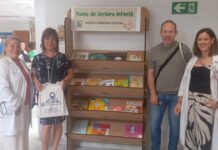 Villena instala un Punto de Lectura en el Centro de Salud II