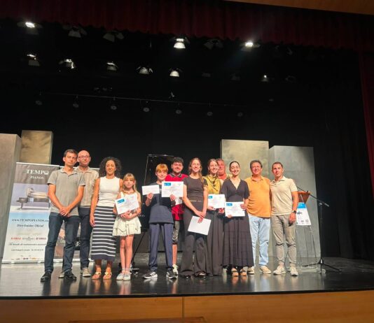 El Pinós da a conocer los premios del X Concurso de Piano