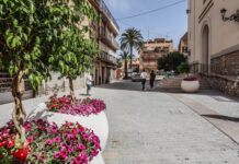 Elda finaliza las obras del entorno de la iglesia de Santa Ana