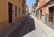 Novelda inicia las obras en la calle Daoiz y Velarde
