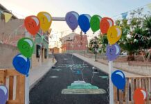 La calle Nía gana el primer premio de las calles engalanadas de Aspe