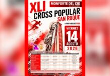 Monforte prepara la XLI edición del Cross Popular San Roque