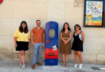 Villena instala una fuente de agua fría en la Plaza de Santiago
