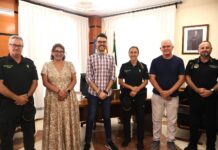 Novelda recibe a la nueva teniente de la Guardia Civil