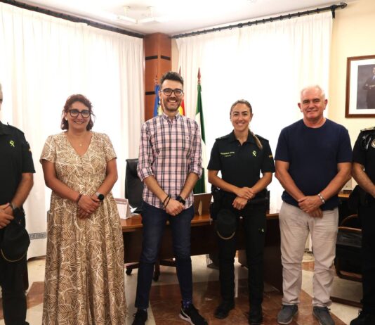 Novelda recibe a la nueva teniente de la Guardia Civil