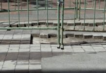Villena reforzara provisionalmente los pasos de peatones de la avenida Constitución