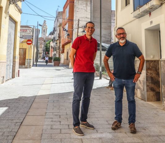 Elda finaliza las obras de la calle La Purísima