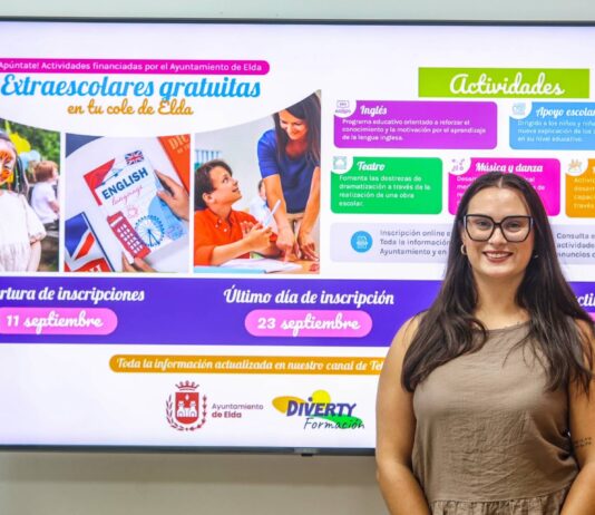 Elda prepara las Actividades Extraescolares para el curso 2026-2027