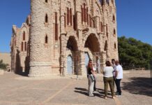 Novelda inicia las obras de rehabilitación del Santuario de su Patrona