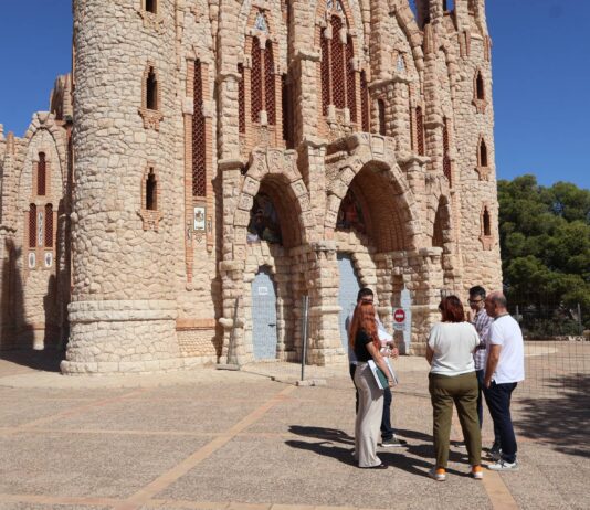 Novelda inicia las obras de rehabilitación del Santuario de su Patrona