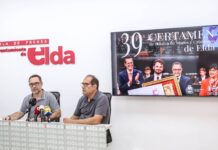 Elda celebrará el XXXIX Certamen de Música festera el 15 de mayo de 2027
